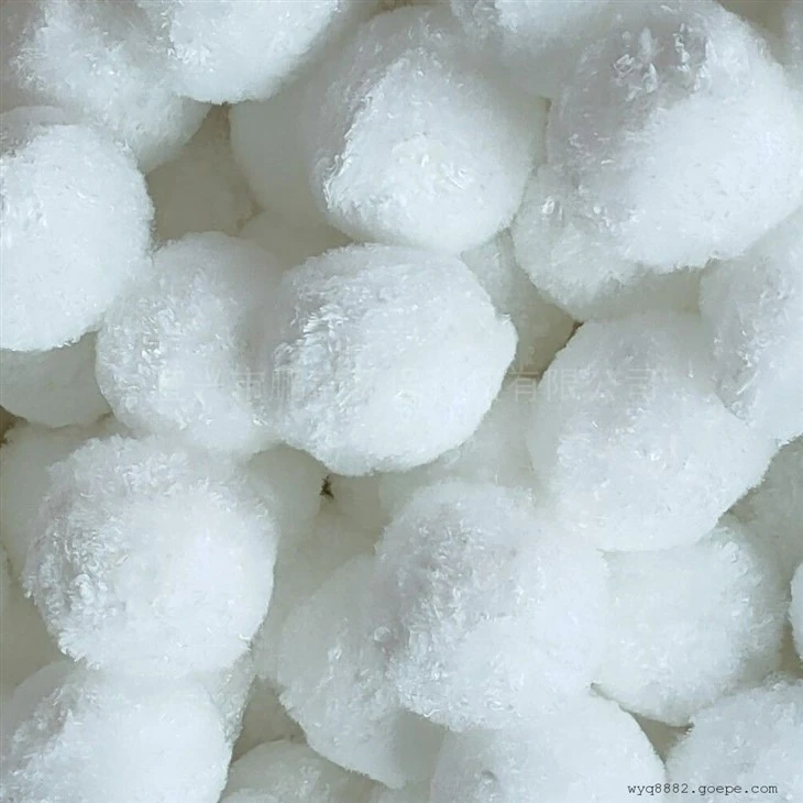 50-60mm Backwash Clean Polyester Fiber Filter Ball For Swimming Pool Water Treatment50-60mm