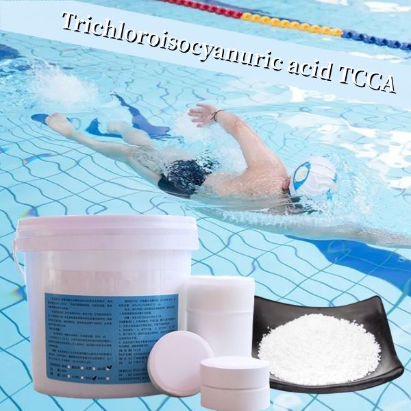 Bazénové chemikálie na predaj za horúca kyselina trichlórizokyanurová TCCA 90 tabliet Chlórová tableta