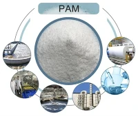 PAM s vysokou molekulovou hmotnosťou (polyakrylamidové chemikálie) na čistenie odpadových vôd z umývania piesku
