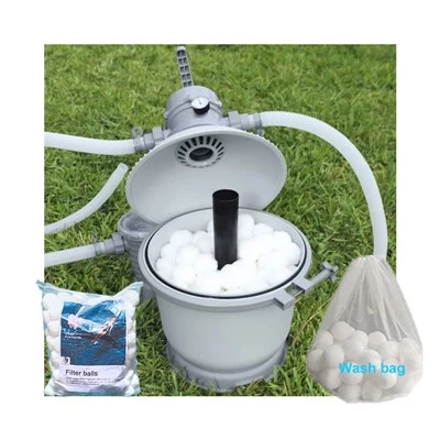 Poo filtračné médium 100% polyesterové vlákno guľôčkový pieskový filter 700 g Filter Ball Fit Zariadenie na čistenie bazénov